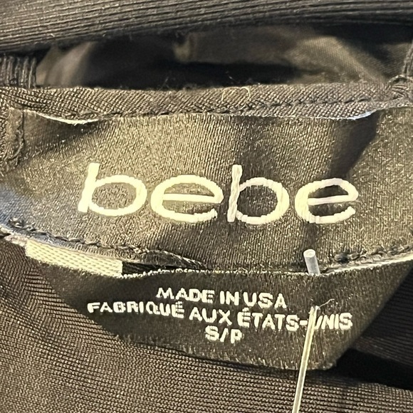 BEBE Black Studded Body Con Sheath‎ Dress - Picture 4 of 7